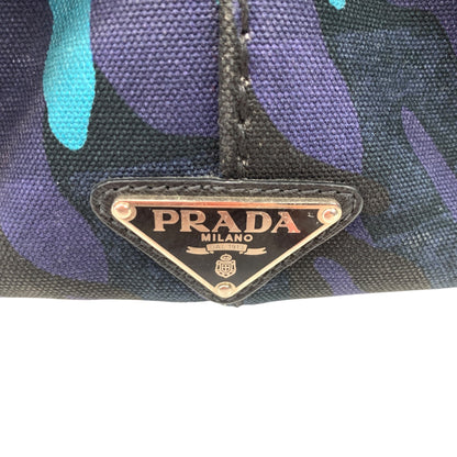 Camouflage Print Canapa Tote