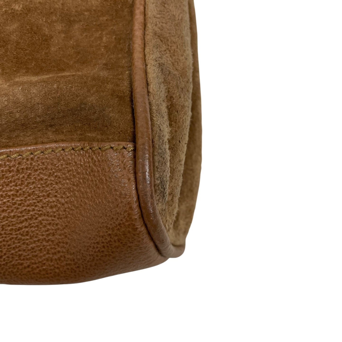 Bamboo Suede Crossbody Bag