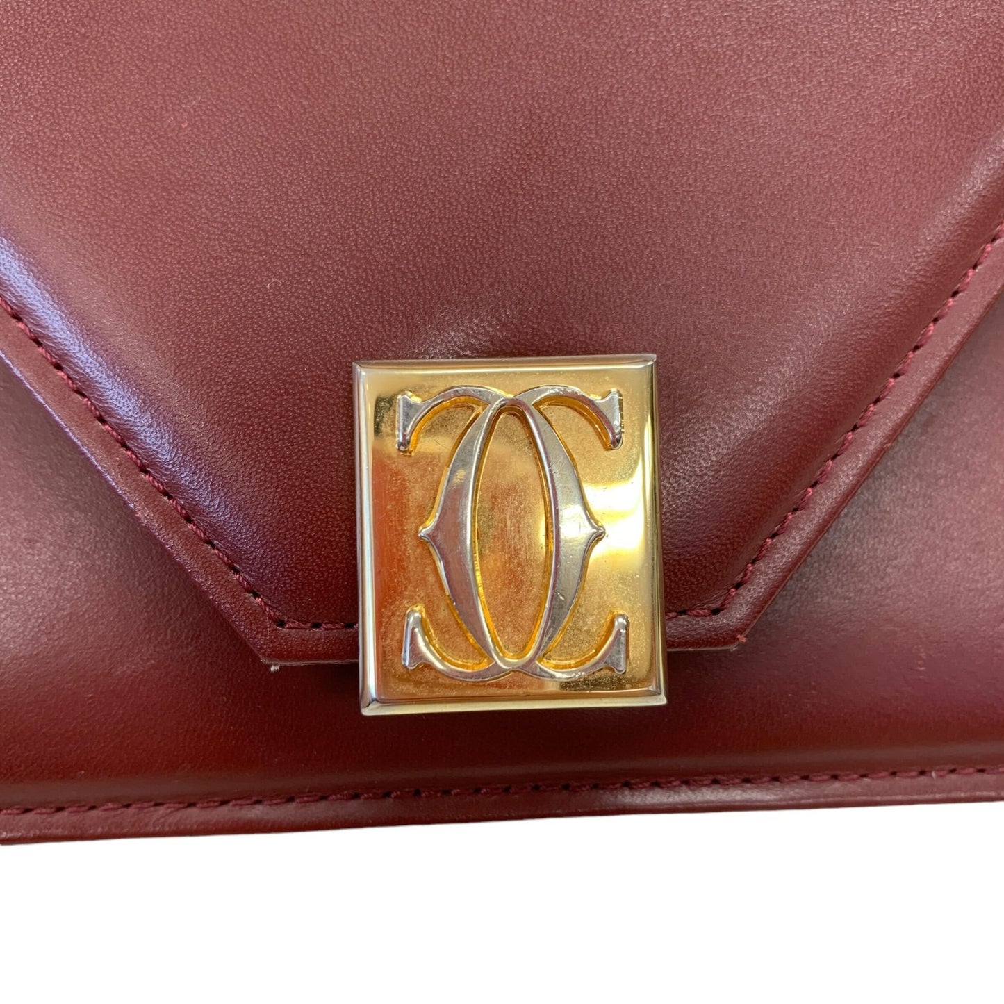 Must de Cartier Red Square Shoulder Bag