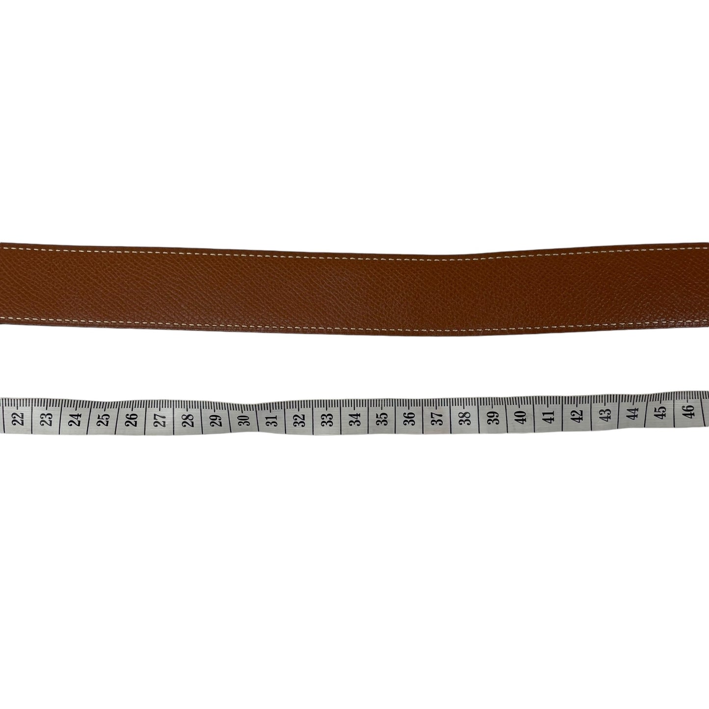 Constance H Brown Leather Belt