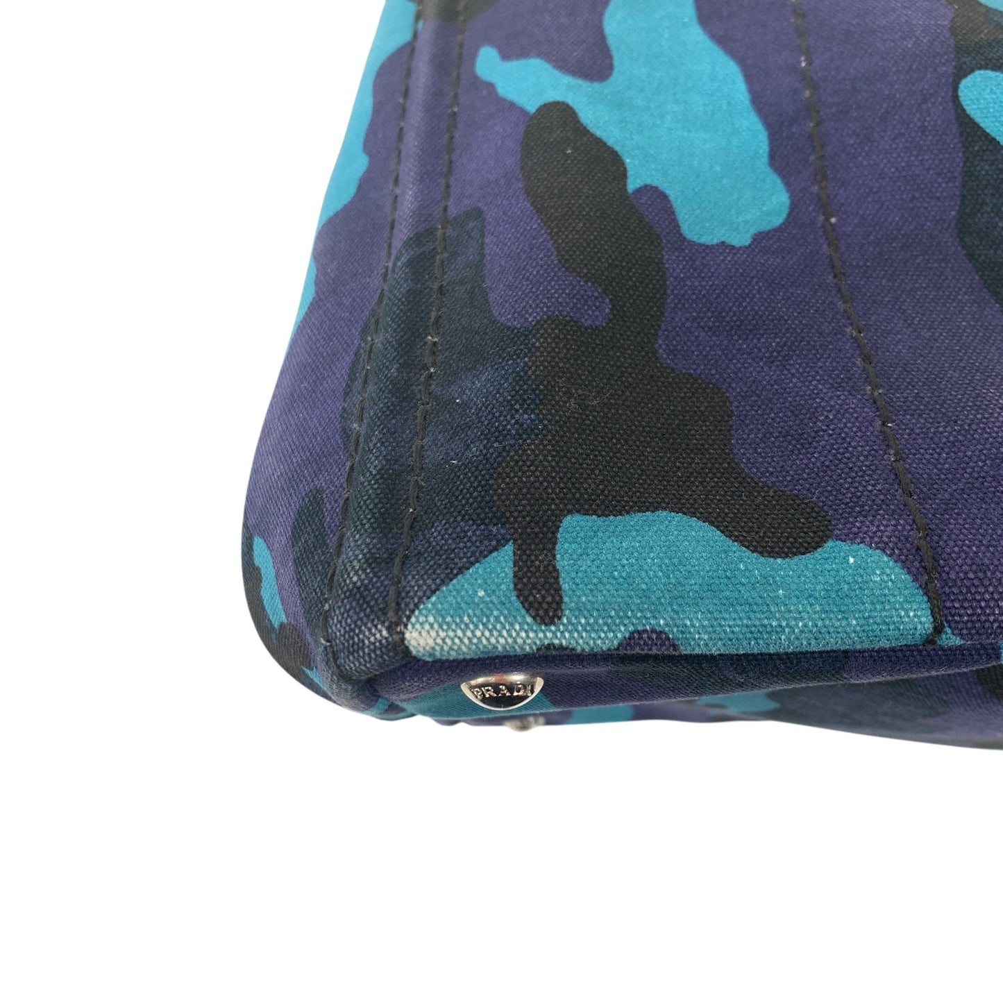 Camouflage Print Canapa Tote