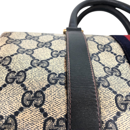 GG Supreme Sherry Boston Bag