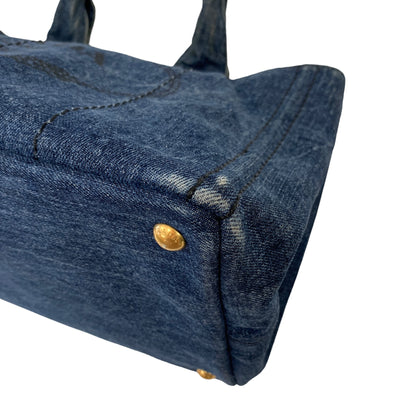 Denim Blue Canapa Tote