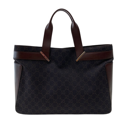 GG Canvas Leather Tote