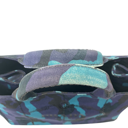 Camouflage Print Canapa Tote