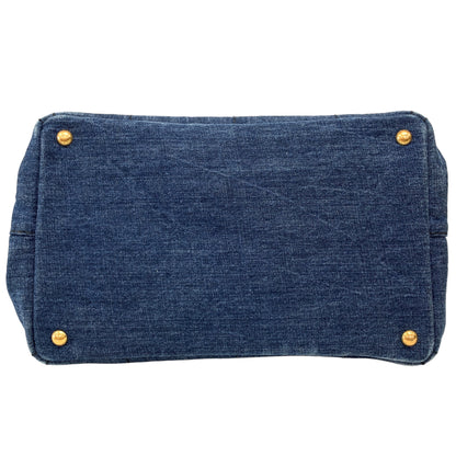 Denim Blue Canapa Tote