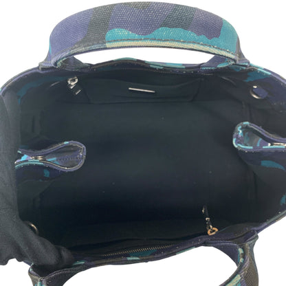 Camouflage Print Canapa Tote