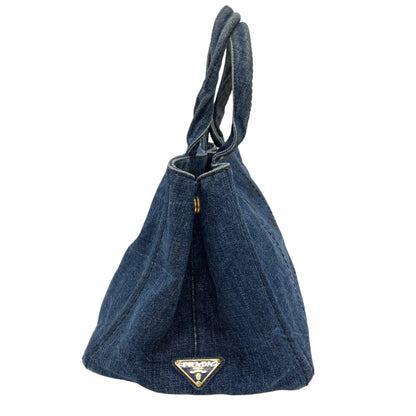 Denim Blue Canapa Tote