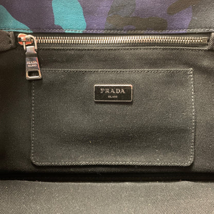 Camouflage Print Canapa Tote