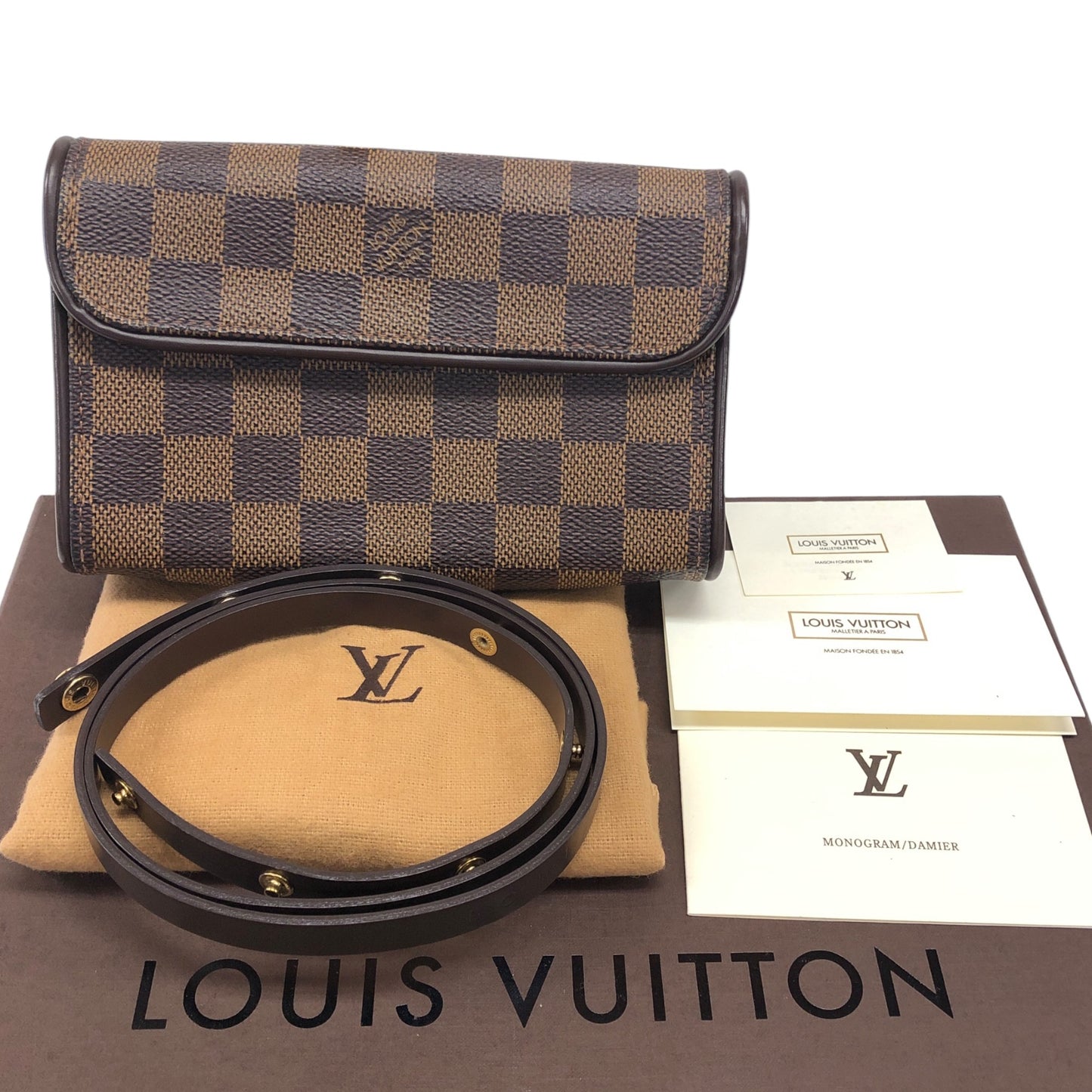 Damier Ebene Pochette Florentine
