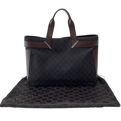 GG Canvas Leather Tote