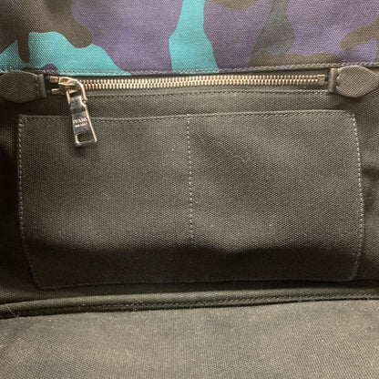 Camouflage Print Canapa Tote