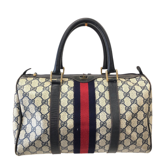 GG Supreme Sherry Boston Bag